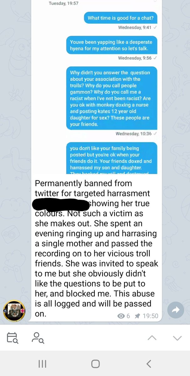 Oh this is my favourite bit "Spent an evening harassing a single mum" reaaaallllly