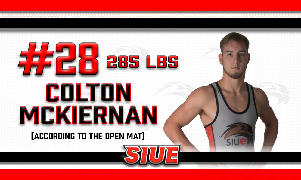 FOUR Cougars currently appear in the Top-30 across national wrestling outlets!

Justin Ruffin - 17 at 157lbs
Saul Ervin - 22 at 141lbs
Aaron Schulist  - 24 at 133lbs 
(per <a href="/FloWrestling/">FloWrestling</a>)
Colton McKiernan - 28 at 285lbs 
(per <a href="/theopenmat/">The Open Mat</a>)

#RestoringtheGlory