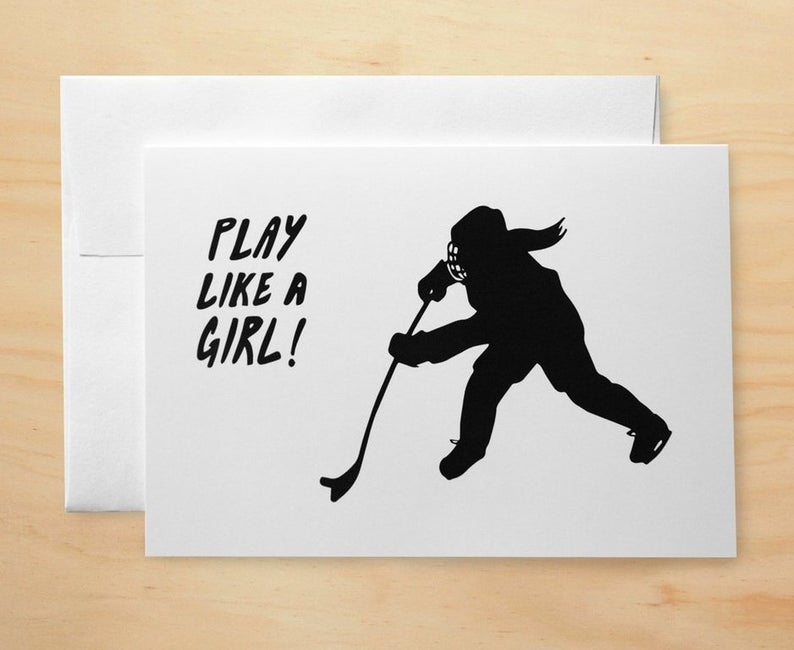 joesportscards's tweet photo. #NationalGirlsAndWomenInSportsDay 
CHICKS PLAY HOCKEY TOO!  
Find more to celebrate #NGWS 
https://t.co/skIaP8AD6H https://t.co/2agsRgQcSh