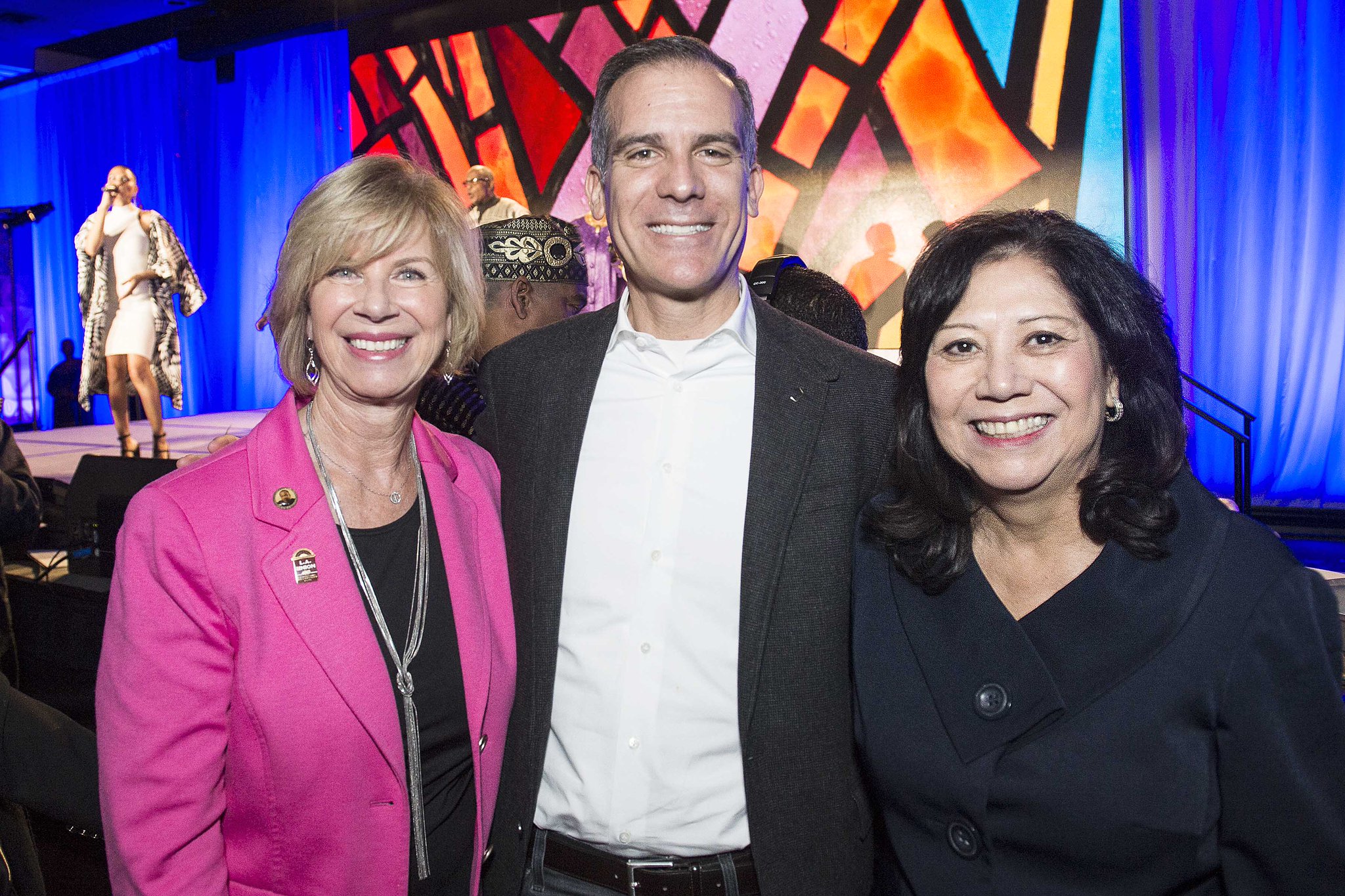 Wishing a Happy 50th Birthday to Eric Garcetti.  Federation Annual MLK Breakfast - 2018 