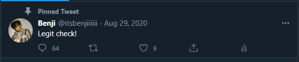 benji tweet media