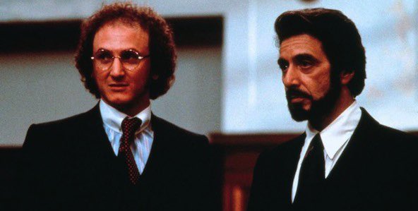 Deeptouch007's tweet photo. I just saw Carlito’s way again after about 25 years... no wonder I had my resentment about Sean Penn...lol Al Pacino as always was an outstanding act. #throwbackmovies #ThrowbackThursday https://t.co/p8J6hhAAi0