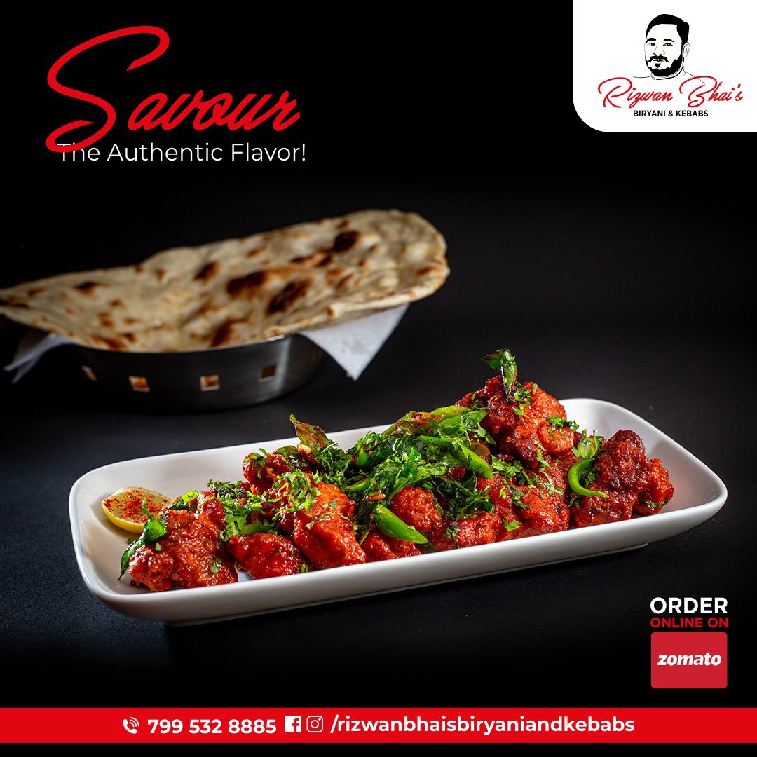 rizwanbhais's tweet photo. Food only tastes that good when you have the right authentic flavor! Want to relish on authentic cuisine, the Hyderabadi Style? Now come over to Rizwan Bhai's Biryani and Kebabs!
#biryani #kebabs #yummyfood #foodporn #butternaan #chicken65 #bestbiryaniintown #hyderabadibiryani https://t.co/f0I5M5LZe4