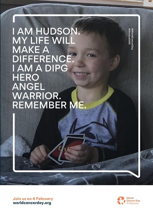 quinnwillwin2's tweet photo. This is world cancer day. I wanted to take today to honor a real hero. Hudson Sands was an amazing 6 year old boy that lived every day to the fullest and met cancer with courage. Let's remember Hudson and all the other boys and girls with cancer today. #heroangel @DipgResource https://t.co/RobYoJSso5