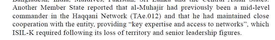 IS-KP chief Shahab al-Muhajir is a former mid-ranking leader of the Haqqani Network.