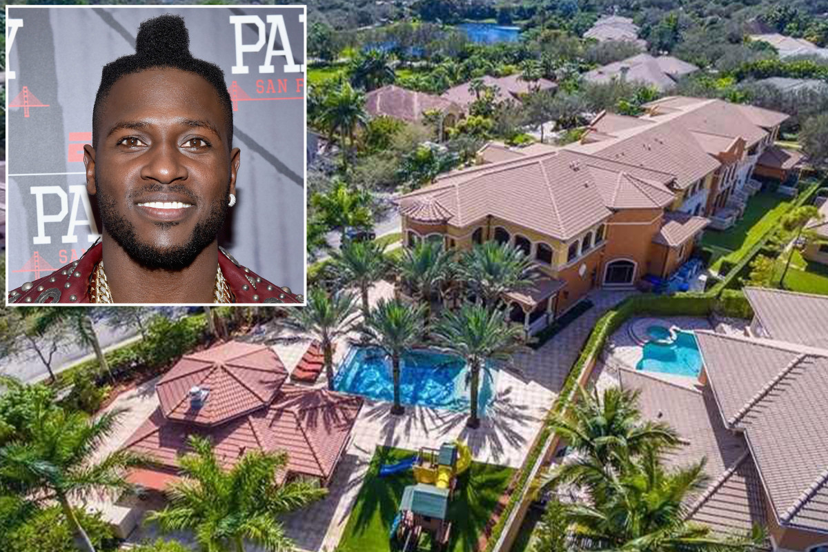 Antonio Brown's $6.6M 'Scarface like' Florida home is something else