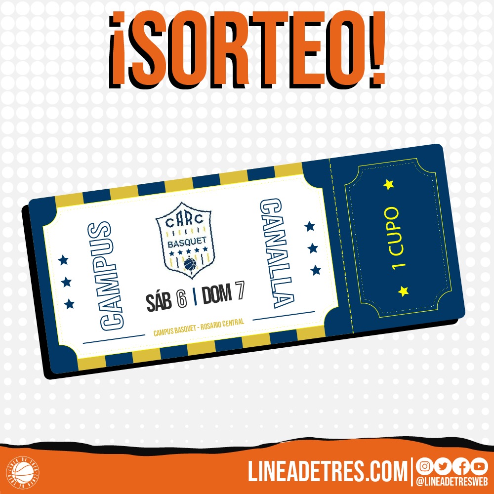 🇺🇦 ¡SORTEO!

👉¿Querés ir a entrenar y perfeccionar tus habilidades al Campus Canalla? ¡Nosotros te regalamos un cupo! 🥳

⚠️ Realizá los siguientes pasos para participar...