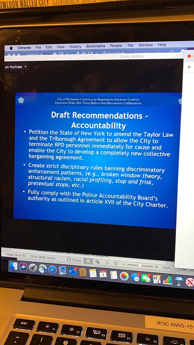 Some of these changes will require action at the state level, including firing an officer immediately for cause and requiring officers to live in the city.