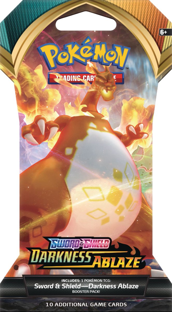 tcgdeals's tweet photo. Pokemon - Darkness Ablaze sleeved booster packs in stock at Best Buy, $3.99 each

https://t.co/hLMOrjYyPy

#pokemon #pokemontcg #Pokemoncards #ptcgo #pokemongo #pokemonswordshield #pokemon25 #pokemonsnap #charizard #zard #pikachu #chunkachu #darknessablaze #bestbuy #tcgdeals https://t.co/6iQSdWzpfo