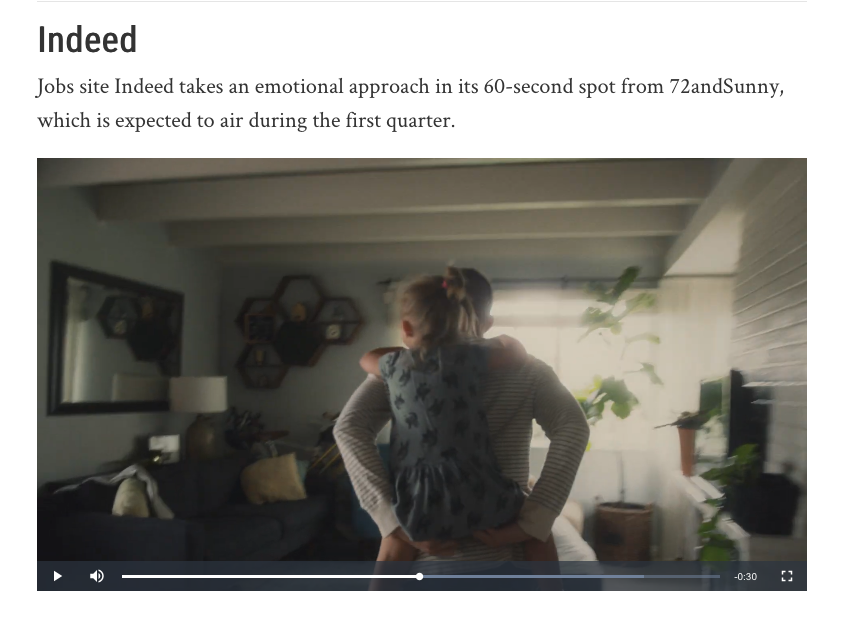 Profeta999's tweet photo. How about paying millions of dollars to advertise in the superbowl so they end up using the same video stock. Hope they at least don't put them together! photo by @MusebyClio cc @Adweek @adsoftheworld  #SuperBowl #superbowlads https://t.co/GxLcW1rakx