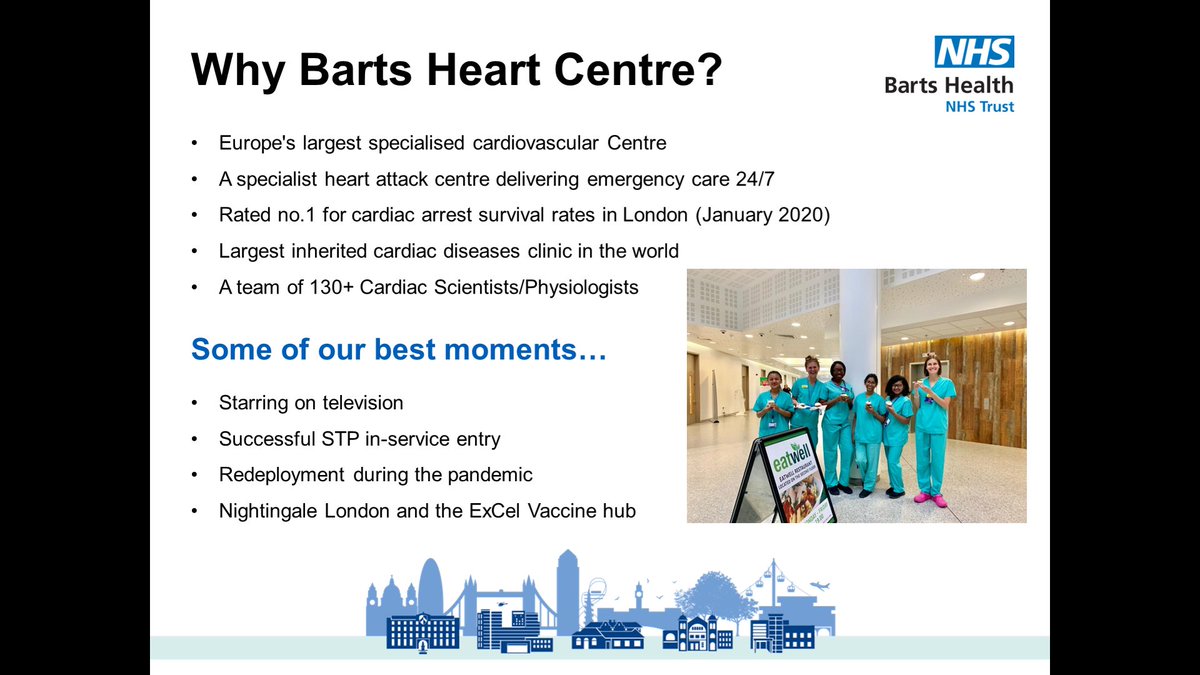 Why Barts Heart Centre? - a fantastic presentation about our famous cardiac services by Sanam Azam, STP student <a href="/NHSBartsHealth/">Barts Health</a> <a href="/NSHCS/">National School of Healthcare Science</a> #STPOpenDay