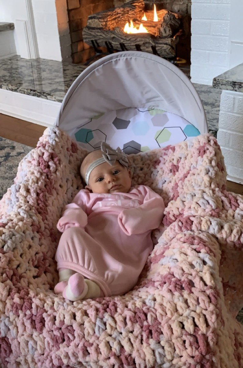 mgoodrum97's tweet photo. Baby girl update ❤️ She’s the best baby ever. https://t.co/Hk1F8g8kAl