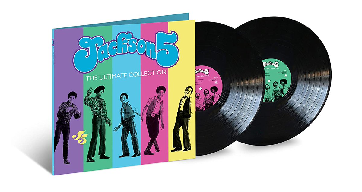 Michaelmaniacom's tweet photo. JACKSON 5 THE ULTIMATE COLLECTION 
Una delle copertine più colorate dei Jackson 5. Uscito in cd anni fa e recentemente riproposto da Wallmart in 2lp colorato in USA. Sempre da Motown Records e, sempre per gli States, esce domani il doppio vinile classico di questa compilation. 🙂 https://t.co/BsjYSBKMyT
