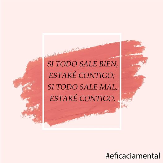 Esto nos habla no sólo del compromiso con los demás, si no en especial con nosotros mismos. #estres #eficaciamental #autoestima
