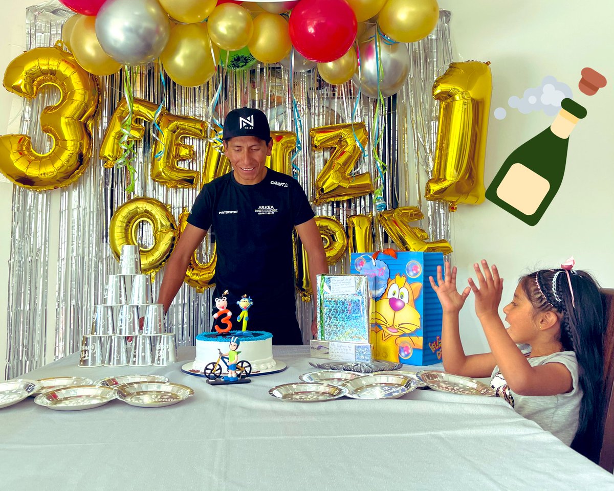 Me llena de mucha emoción saber que sigo pedaleando por mi país, mi familia y por todos ustedes.
Gracias por sus mensajes de felicitación, que sean muchos años más compartiendo juntos. https://t.co/BCbhGzMlLi