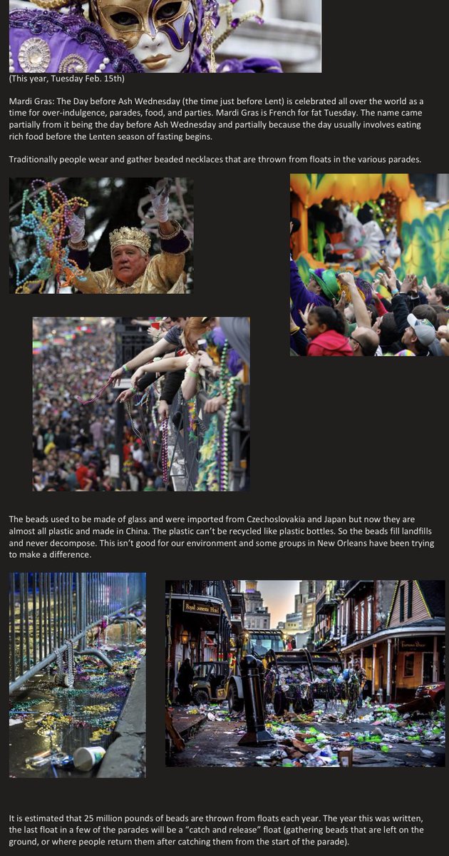 PravdaHaas's tweet photo. Today’s #WorkplaceandApprenticeshipMath10 activity involving Unit Rates and discounts: exploring the costs and waste of #MardiGras beads! #EnvironmentalJustice #MTBoS #EthicalTeacher #MathTeacher #UNESCOeducation 
Thanks @Yummymath for this connection! https://t.co/1V6OLVQvqR