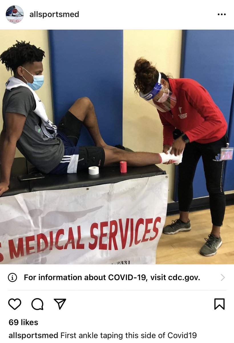 dorseysportsmed's tweet photo. If youre a CA coach hiring this nutritionist &amp;their company to provide “medical coverage” for your sporting event, she is NOT a BOARD CERTIFIED athletic trainer nor is she currently an EMT b/c her EMT licensed expired 8/2020. @latsondheimer @C_Morrissette @Tarek_Fattal #liabilty https://t.co/eWpJCfNCUm