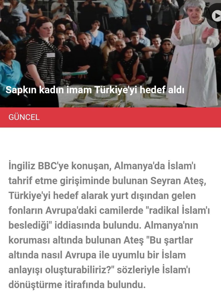 Alman İslam'ı, Amerikan İslam'ı, Fransa İslam'ı, Avrupa İslam'ı... Bu da Türk görünümlü gayri İslamî İslam!