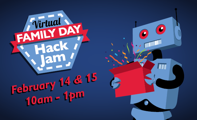 THEMUSEUM's tweet image. Registration for Family Day Hack Jam closes tomorrow 💻
This year, we'll be sending you your very own Maker Challenge Kit filled with supplies and ideas to help put your creativity to the test!
Learn more about this weekend-long event on Feb 14 & 15 >> bit.ly/2t1yO8X