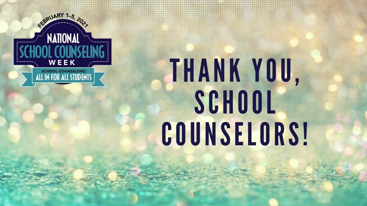 NYSEDNews's tweet photo. National School Counseling Week highlights the essential contribution of school counselors and the tremendous impact they have in helping students achieve success and plan for a career. Be sure to take some time this week to thank your school counselors! #NSCW21 @ASCAtweets https://t.co/ivWRSGI8RE