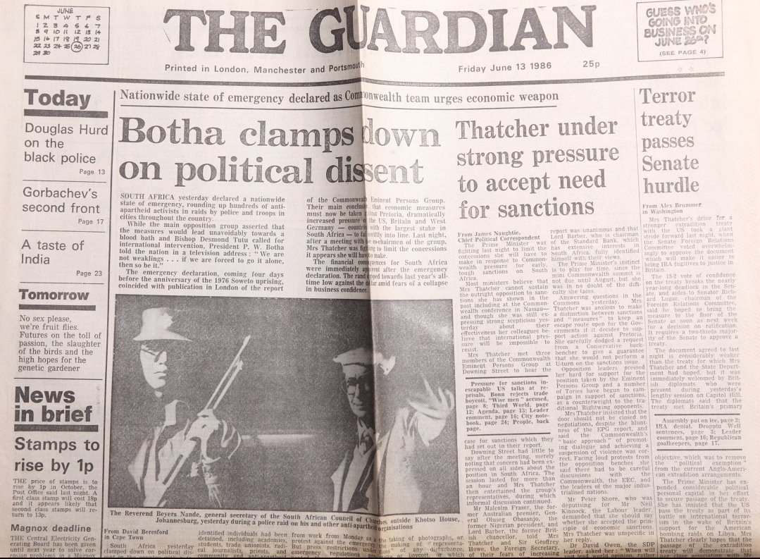 One aim of Project Coast was to develop chemical agents to quell dissent and tackle riots. Huge quantities of Methaqualone and MDMA were secretly developed in aerosol and dispersible powder form, for spraying over protestor