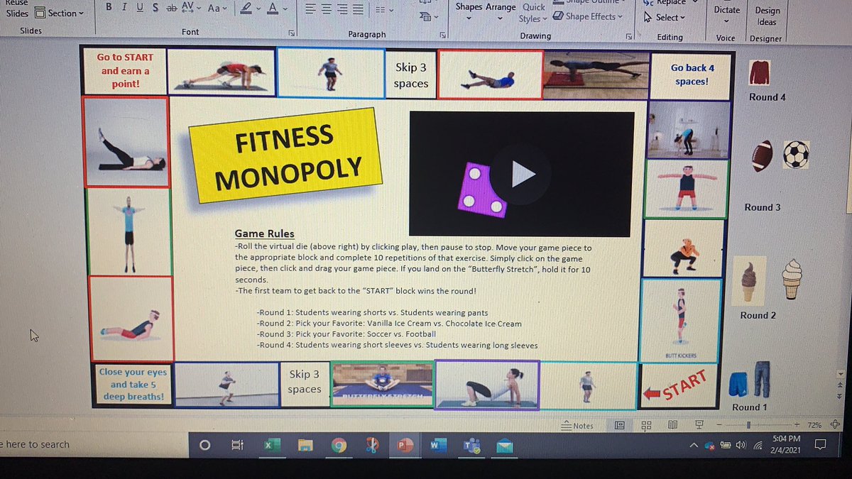GLESPhysEd's tweet image. Thanks to @ForestLakesPE for the share and the tip.  My 3rd graders were loving this today!  #HCPSMOVES #HPEatHome