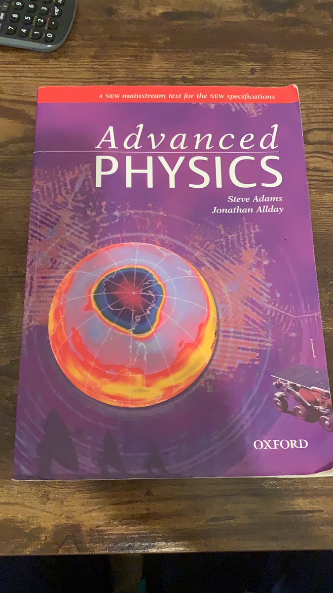 “The purple brick”. This book has everything. Great explanations, well laid out worked examples and lots of problems that range in difficulty. Used it all the time during my A-Level. /2