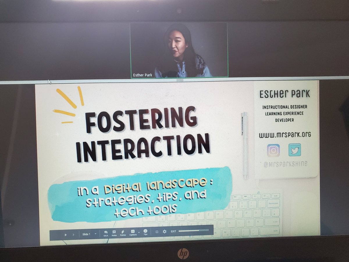 😍So excited for this webinar!! One of my FAV educators!! Follow her now!! <a href="/MrsParkShine/">Esther Park</a>