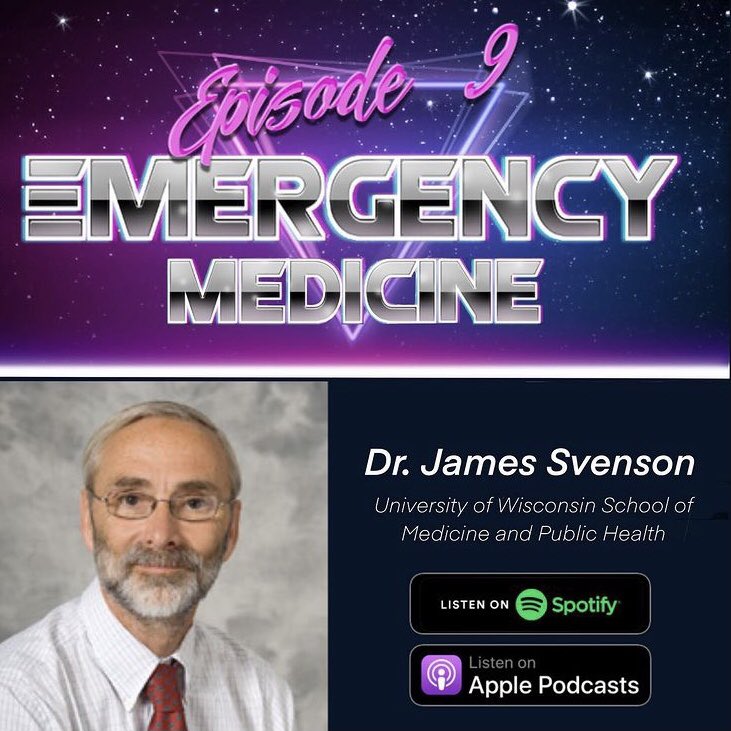 DoctorQuestPod's tweet image. Ep. 9: Emergency Medicine

🎙 Dr. James Svenson, EM doc @uwsmph, w special interest in peds

🎧 Learn more here: open.spotify.com/episode/723N0P…

#doctorquest #medicaleducation #meded #medicine #careerexploration #podcast #MedTwitter #medicalschool #medschoolmotivation
#medschool