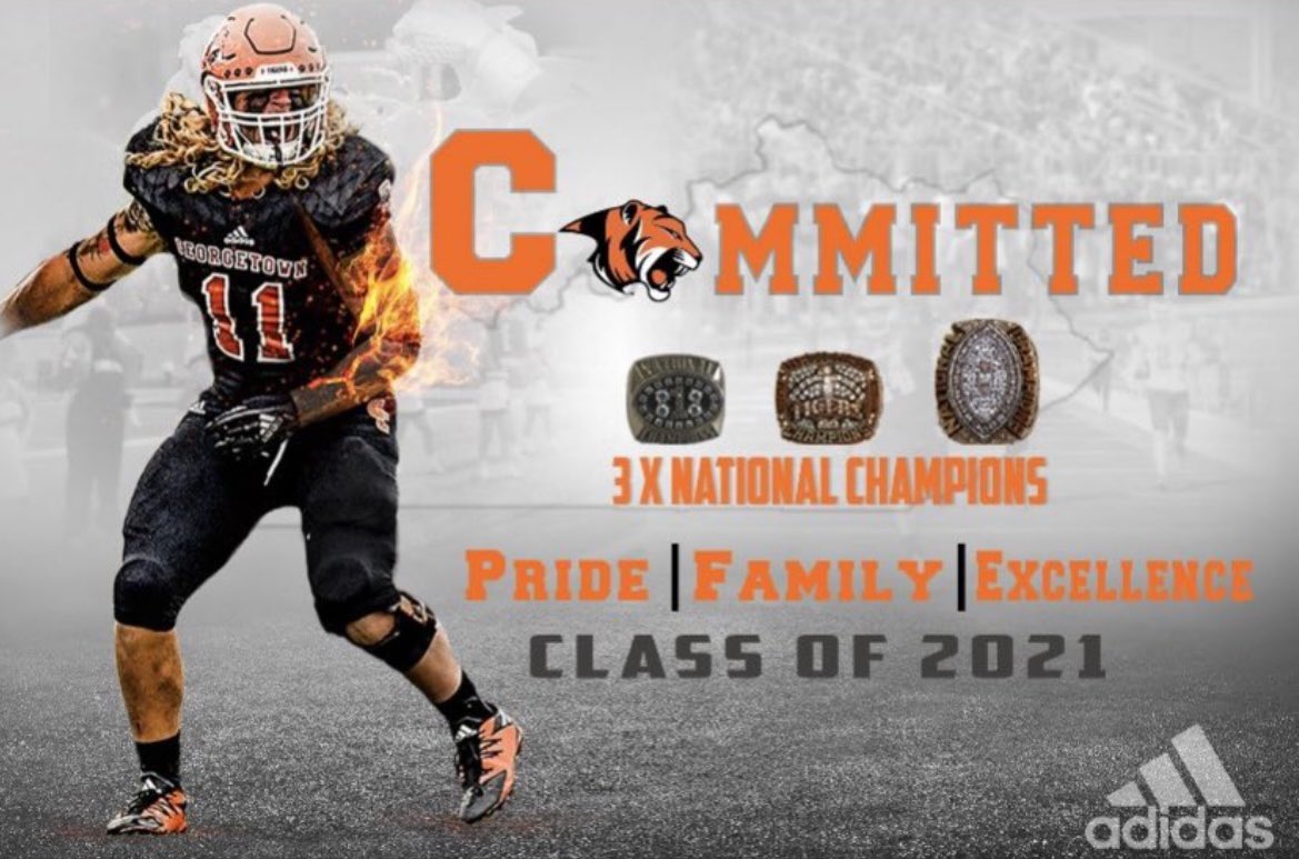 Dream come true🌟<a href="/gtown_football/">Georgetown College Football</a> @House_Tigers <a href="/BallardFball/">Ballard Football #Team57</a> <a href="/DFO_AJ/">Andrew Foster Jr.</a> <a href="/Coachmorton23/">Adrian Morton</a>
