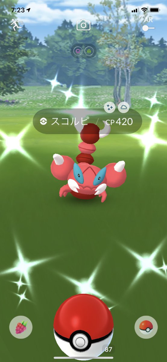 色違いスコルピ 色違いスコルピ