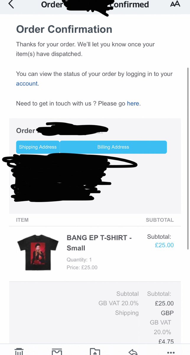 loisgriff_'s tweet photo. Can’t waittttt @RitaOra #BANGEP T-shirt. ❤️❤️💥 - https://t.co/sdRrEiNvpT