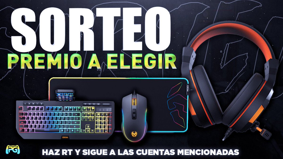 ProGamesTM's tweet photo. 📌🎁#SORTEO DE PREMIO A ELEGIR 💥

🔹️Teclado mecanico
🔹️Mouse gaming 
🔹️Auriculares gaming 
🔹️Alfombrilla gaming 

▫️Para participar: Haz RT, sigue a @ProGamesTM y @PawnGamingES

🔹️Termina: 7 días👍

¡SUERTE! 🍀 https://t.co/U6CBoJXwLQ