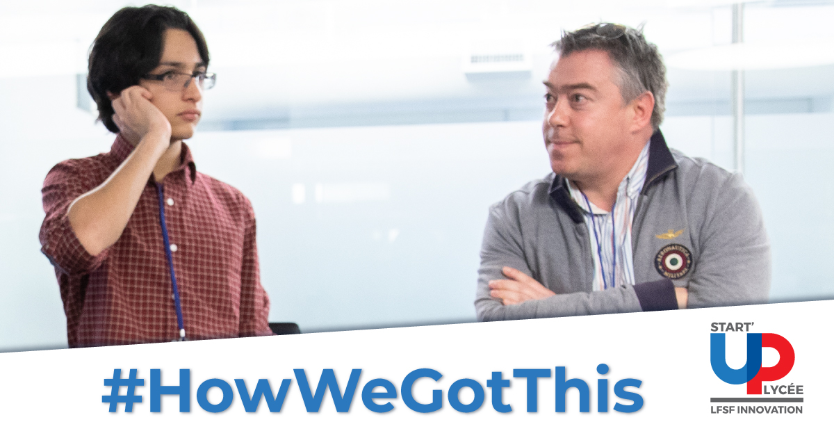 As part of the special edition of #HowWeGotThis on LFSF Start'Up Lycée, we met Chris ALLEXANDRE, who coached students last year (as you can see from last year's pic) and this year again. He shares his experience with this year's online format.
ow.ly/hkBR50DrDEa
<a href="/aefeinfo/">AEFE</a>