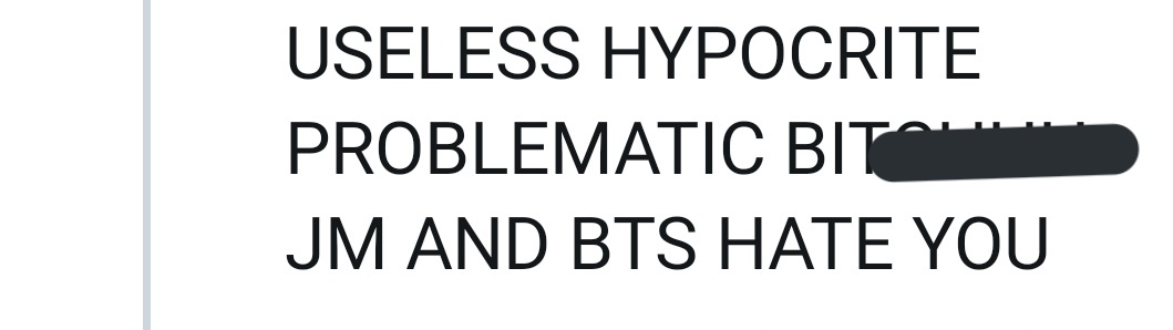 5. Below are some screenshots of what an attack might look like. It's easy to tell that there is no way to talk in a rational way to these people. They are either children or have the emotional maturity of a baguette. They'll never amount to anything in life with this behaviour.