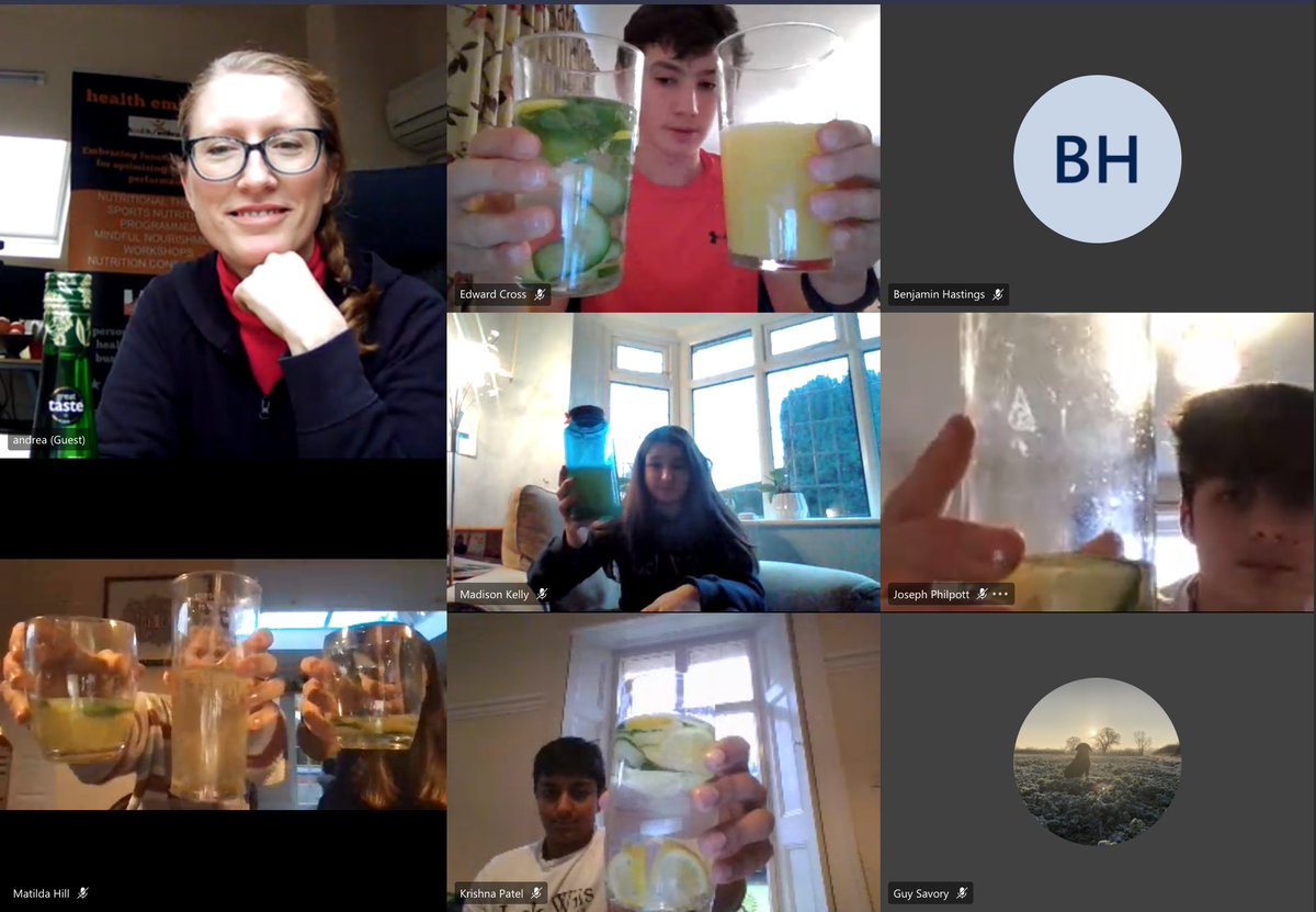 NorSchSport's tweet image. Fantastic week for pupils on the @NorwichSchool Sport Scholarship Programme learning about the importance of hydration with @ACHealthEmbrace 

Exploring the WHAT &amp;amp; WHY✅
Implementing the HOW✅

Great fun making interesting &amp;amp; tasty drinks too!🥤
#prepare #perform @NorSchSport