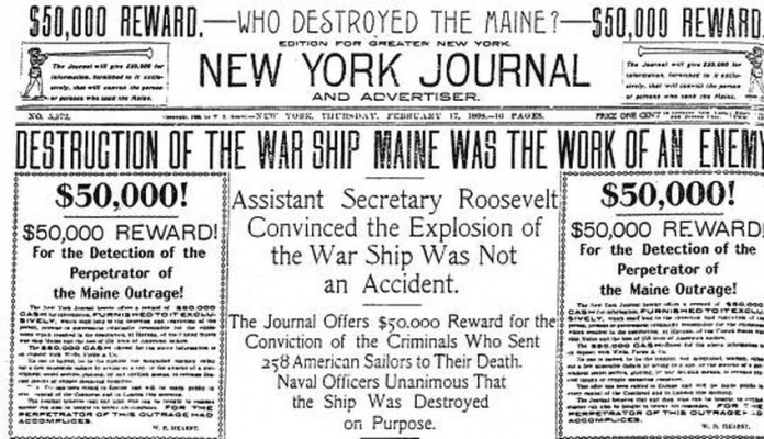  A victimhood driven by grievance – that their empire was ‘stolen’ from them. From English pirates ‘stealing’ the loot Spain had taken from the Americas to the US ‘staging’ the sinking of the Maine in 1898 to provoke the war that lost them Cuba – “the disaster of 98”.