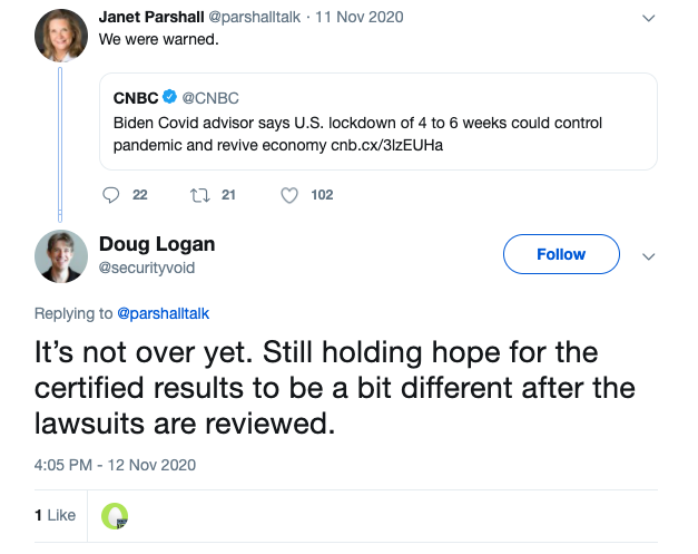 I feel like an election audit would be more credible if the "investigators" hadn't clearly showed their bias prior to even getting their hands on the machines in question.The "we'll see more evidence come out" tweet is my favorite. Doug helped manufacture "evidence" in Antrim