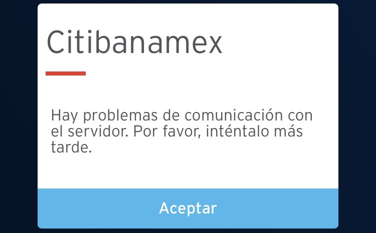 Chameleondf's tweet photo. @ContactoCitibmx van días con el mismo error de la app, cuando lo van a solucionar/actualizarla? URGE!!! https://t.co/Lmcq1VHUIg
