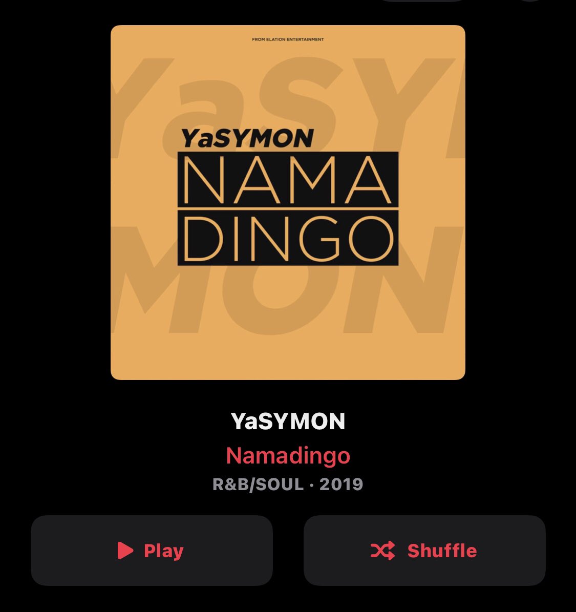 Patience Namadingo is a bit of an outlier who seems to be constantly pushing boundaries in his music. I love it! I would place his sound in Afro Pop, maybe Afro Soul.He also dips a bit into reggae. Beautiful voice as well. He sings with that beautiful desperation I enjoy in