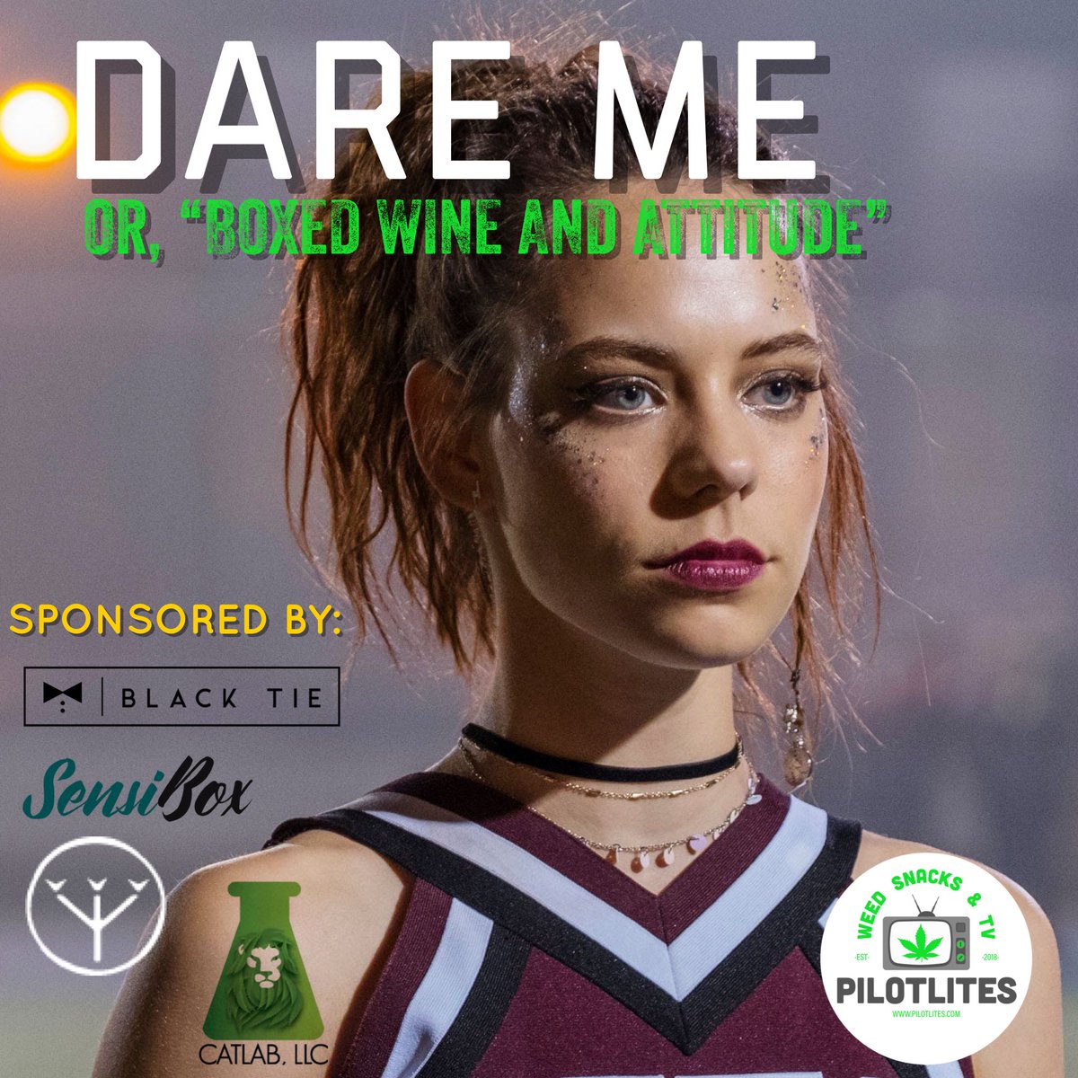 New episode this week!! Kels & Riley grab some amazing #weed and #snacks and dive into the #TVpilot episode of #DareMe and it’s...something!!

Get all the dish at Pilotlites.com or on your fave #podcast app!!

#maine #podcasting #LadyPodSquad #stonerlife #stonergals