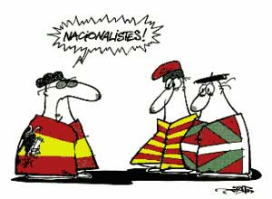  It was in this context of territorial loss, humiliation and backwardness that Basque and Catalan nationalism began to assert themselves. And it’s a determination to never be humiliated again that drives the zealous defence of ‘what’s left’: Catalonia and the Basque Country.