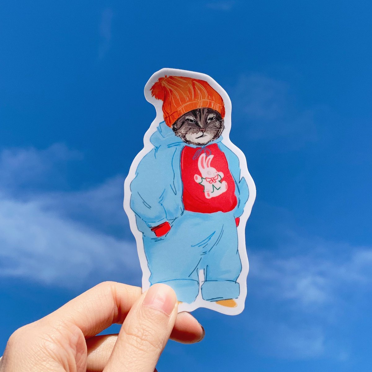 cuhreenah's tweet photo. (o･ω･o) cat stickers are here and for sale! https://t.co/FWzQU2p6om https://t.co/Z8SH97sOje