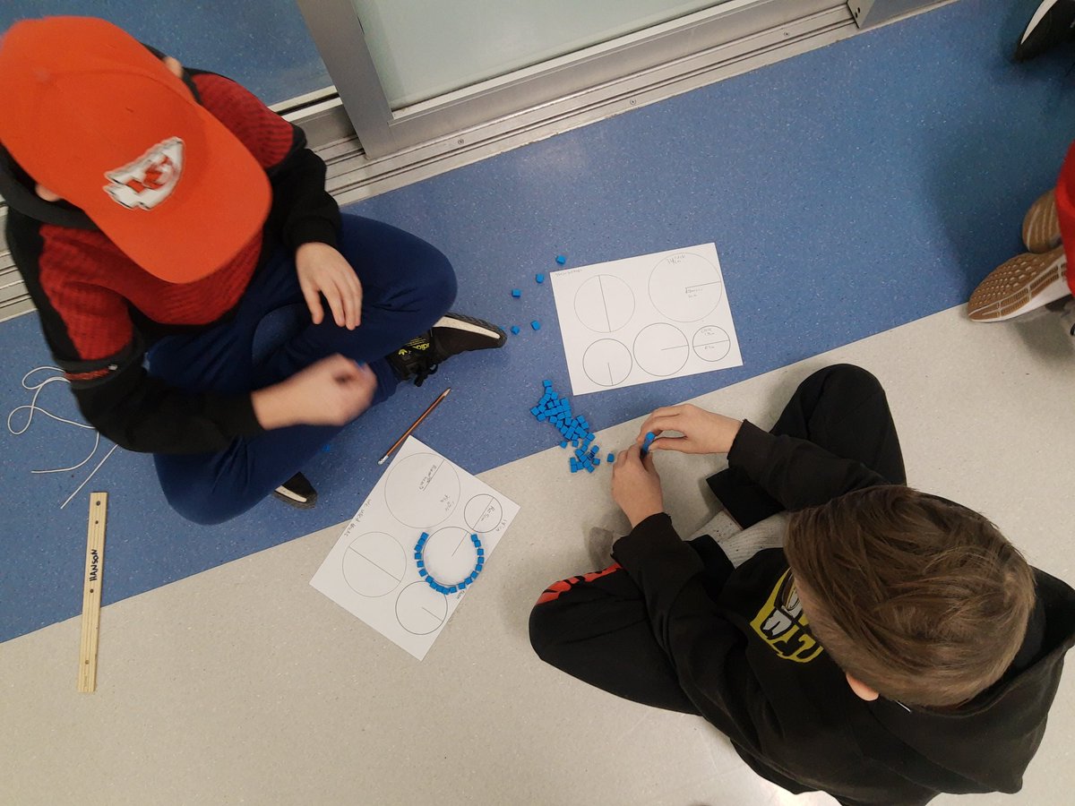 Grade 7's have been exploring circles over the past week and we've been having a blast! Even students who "hate math" have been asking to do more circle work 🎉 #bigwin #rvs #FiresideRVS

Big thank you to the RVS numeracy support team <a href="/JasonTeaching/">Jason Ness</a> <a href="/StacyConnolly78/">Stacy Connolly</a>