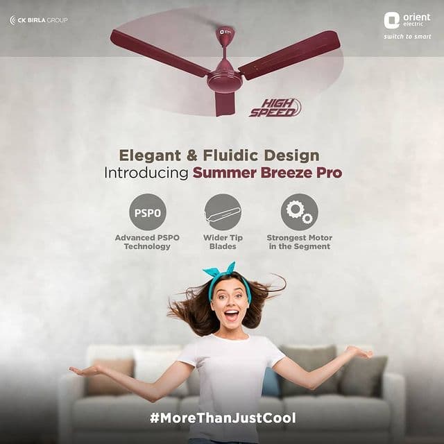 Budget Fans You Can’t Go Wrong With: <a href="/orient_electric/">Orient Electric</a>  
Launches 3 New Ceiling Fans
#SummerBreezePro #Twister #RapidAir #OrientFans #OrientElectric #MoreThanJustCool 

Review: mrright.in/ideas/home-imp…