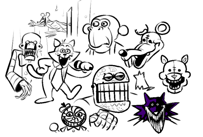 five nights at candyman's. big fan 