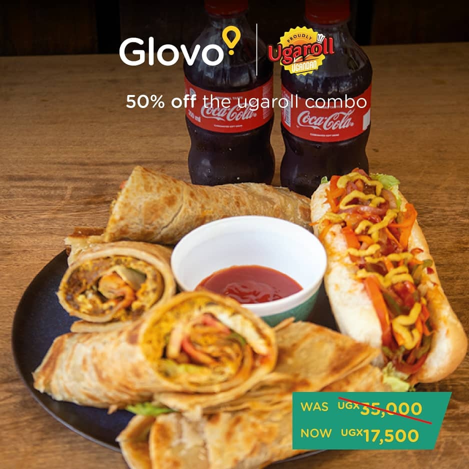 🔥ATTENTION🔥 🌭🌯🍟🌭🌯🍟🌭🌯🍟 Starting today you can enjoy 50% discount on this amazing deal breaker only on @glovo_ug app. Valid for the entire month download the glovo app on play store and order away🔥🔥🔥 #ugarollcombo #ugandanfood #ugadog #tgif #foodlover