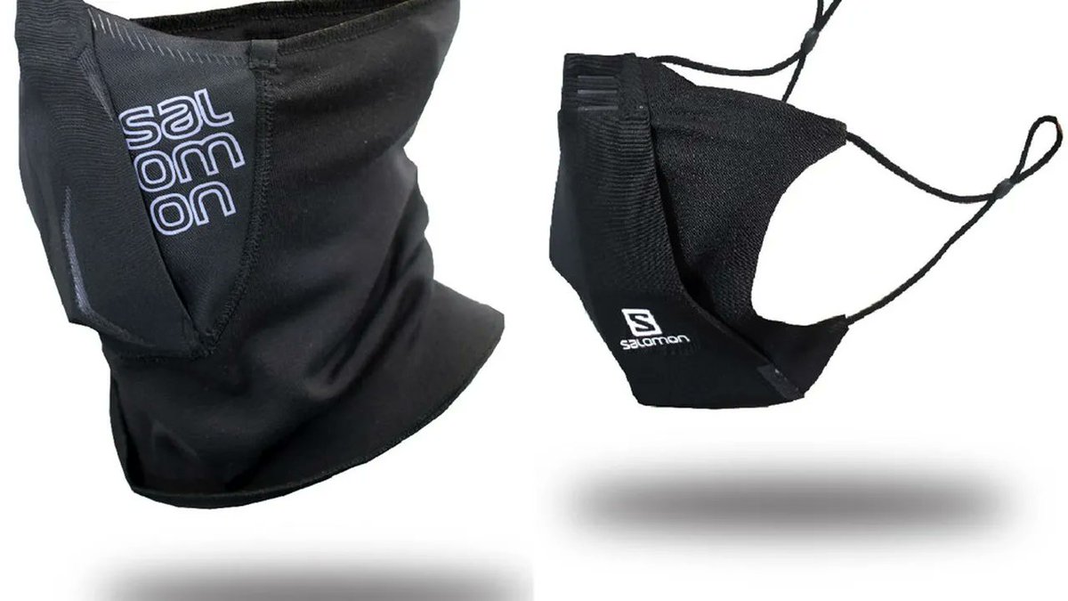 Europe2Alpes's tweet photo. Enfin un masque de protection pour la pratique du sport ! 👏

La marque #Salomon vient de dévoiler le 1er masque de catégorie 1, qui permet une pratique du sport intense et sans risques (filtration et expulsion du CO2 optimales) 1/2 

#masque #Covid #sport #ski https://t.co/0DsXH8MDXO