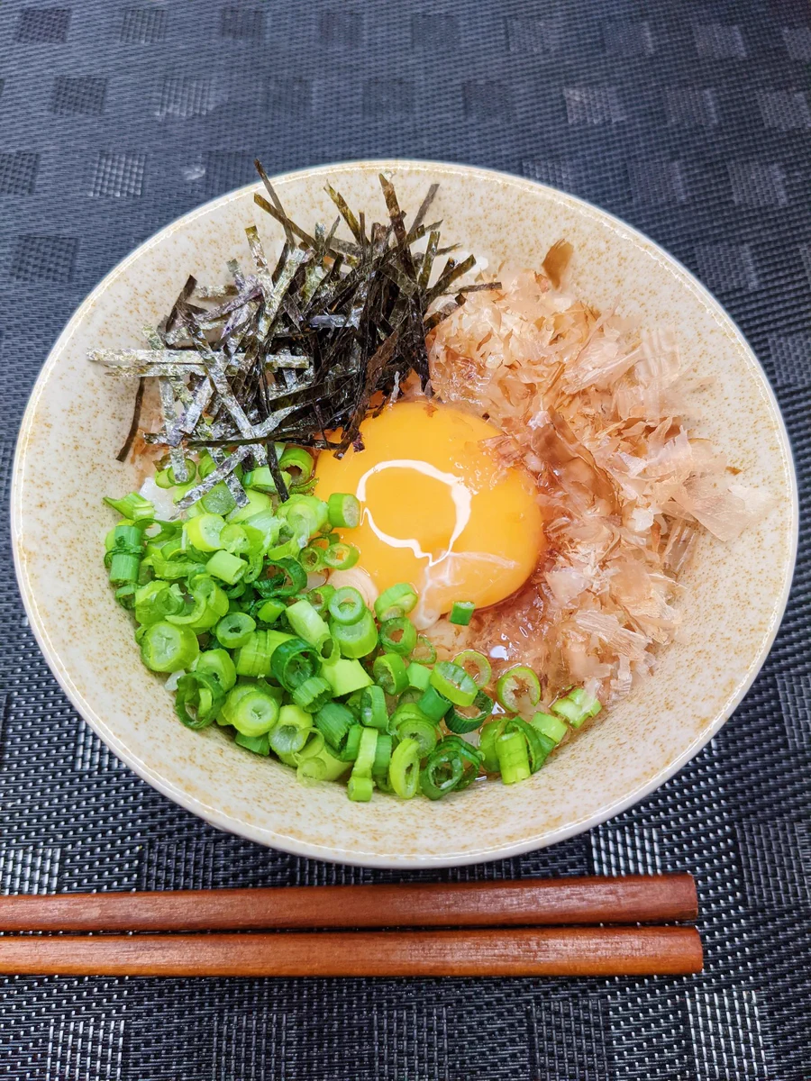 めちゃくちゃうまいTKG。【絶品！白だし卵かけご飯】