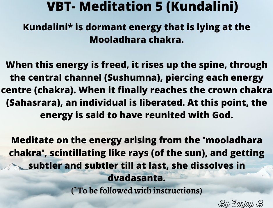 Dhāraṇā 5ā mūlātkiraṇābhāsāṁ sūkṣmāt sūkṣmatarātmikām /cintayettāṁ dviṣaṭkānte śāmyantīṁ, bhairavodayaḥ // 28 //The next 2 verses are about raising Kundalini (1/2)- the energy that is lying dormant near base of the spine.Yoga and tantra maintain that we have a1/7